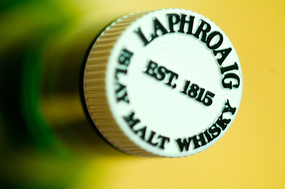 Whisky bottle cap.