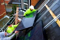 Green Eco Solar panel install complete , Penarth