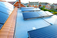 Green Eco Solar panel install complete.