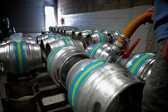 Beer- the finished product- Vale of Glamorgan Brewery