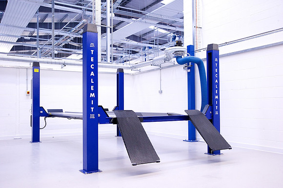 Tecalemit of Plymouth ramp installation