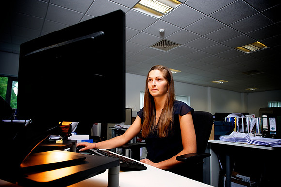 Opus International , Cardiff  -  female engineer at work