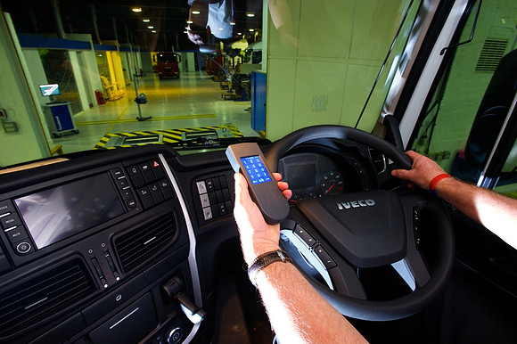 Iveco commercial vehicle control systems product shoot
