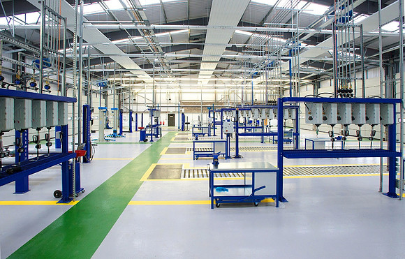 Caterpillar Tractors lubrication installation, Leicester