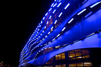 Lighting Design , car park building , Cardiff