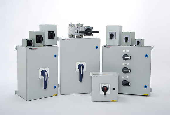Santon Switchgear -  switch array for the company website.