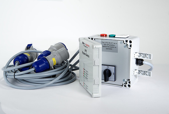 Santon Switchgear -  protective power switch showing internal array.