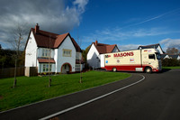 Promotional photo shoot for Masons Moving for web and brochure use.