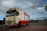 Promotional photo shoot for Masons Moving truck for web and brochure use.