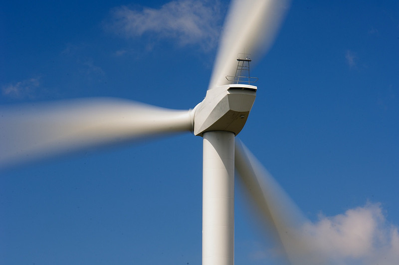 Promotional windfarm image for RWE NPower Renewables, media image.