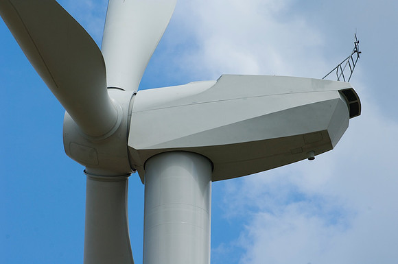 Promotional windfarm image for RWE NPower Renewables, media image.