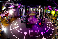 Flooring system for a new gym in Newport. TVS flooring photoshoot