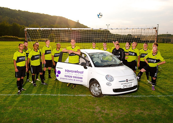 Squarefoot Estate Agents sponsors local football team