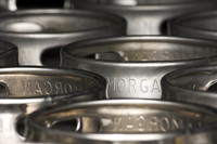 Beer Casks awaiting filling.