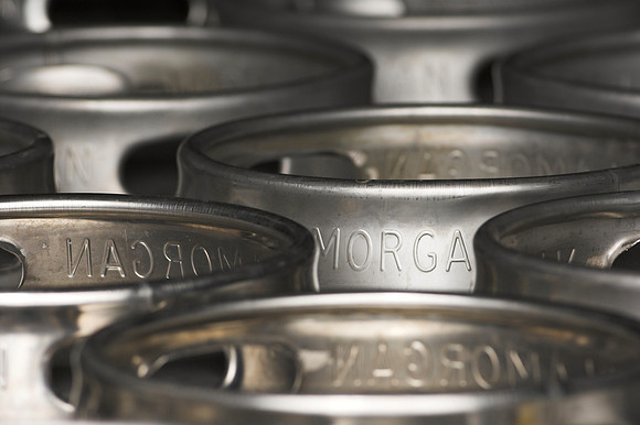 Beer Casks awaiting filling.