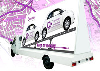 Promotional work for Squarefoot Estates , Cardiff